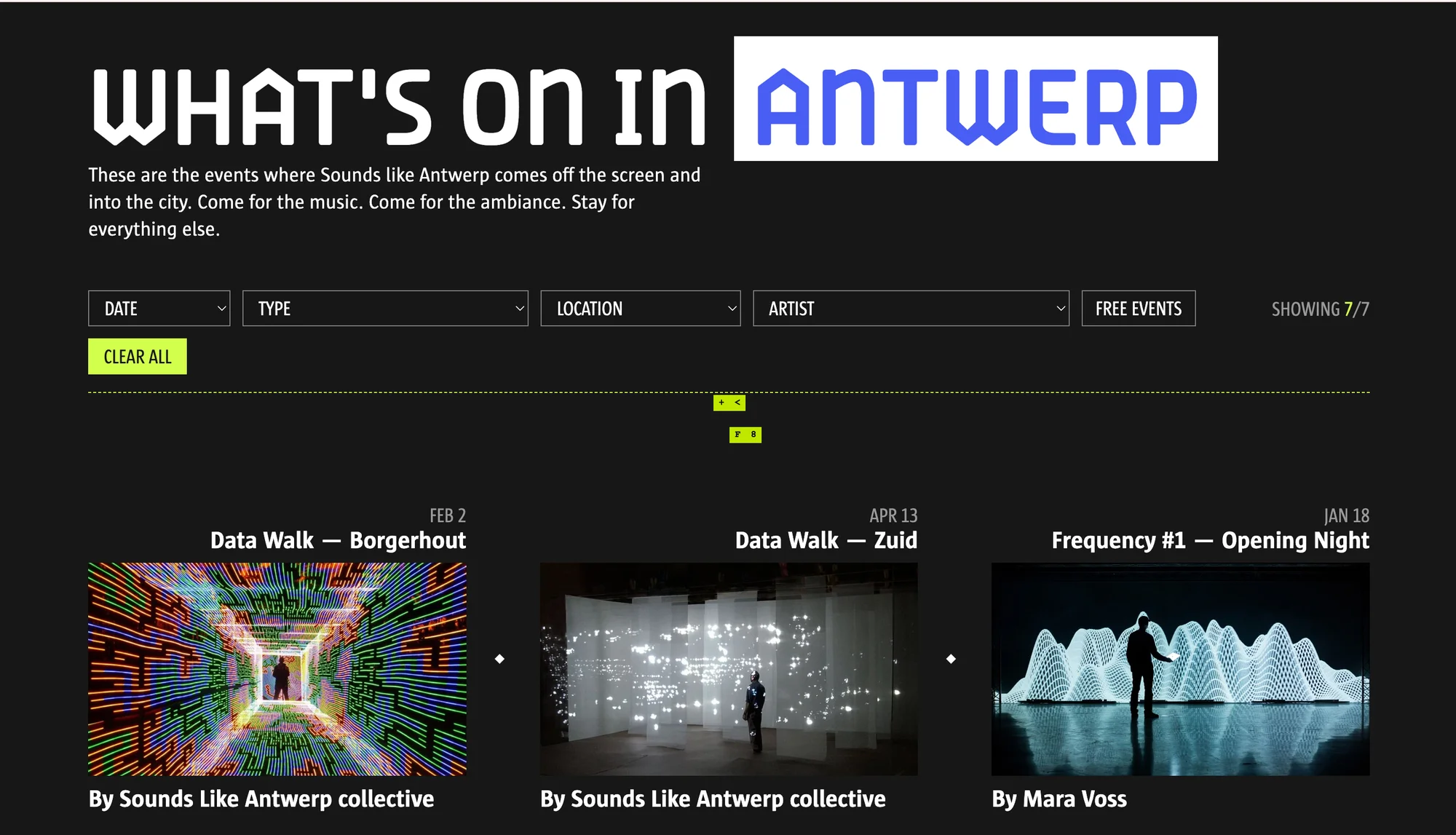Events overview: What's on in Antwerp